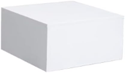 Square Display Riser Stand - 80x80x30 cm White
