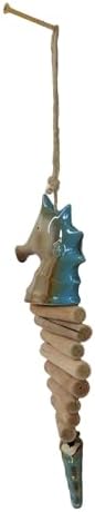 Ebros Gift Nautical Seahorse Wall Mobiles Set of 2