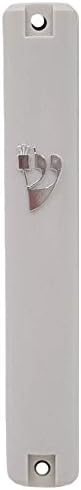 Waterproof Mezuzah Case with Scroll for Door Protection