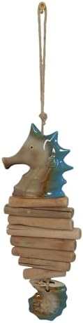 Ebros Gift Nautical Seahorse Wall Mobiles Set of 2