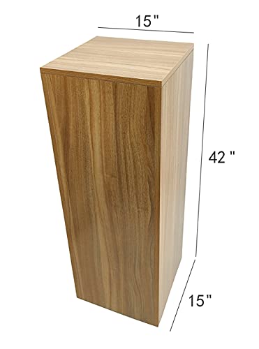 FixtureDisplays 42 Inch Cube Pedestal Display Riser Stand