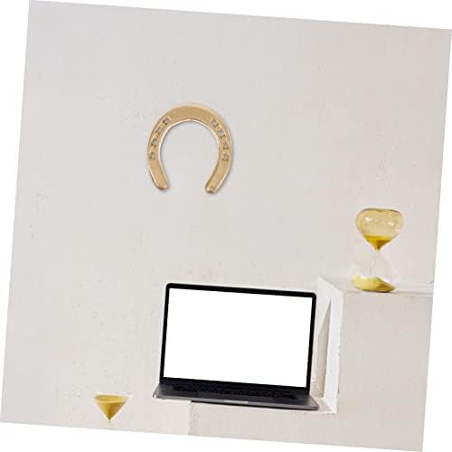 IMIKEYA Gold Horseshoe Wall Sculpture
