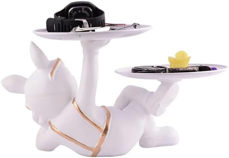 Cute Resin Dog Statue Decor for Home Office