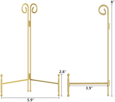 Iron Easel Display Stand 8 Inch 2 Pack
