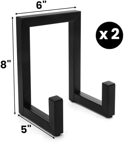2 Pack Large Plate Stands 8 Inch Tall Easels for Display