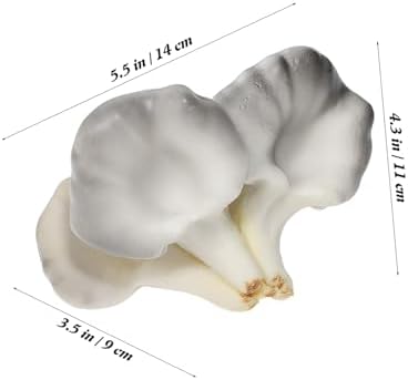 PRETYZOOM Realistic Oyster Mushroom Decor Model