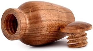 NIRMAN Acacia Wood Urns for Cremated Ashes