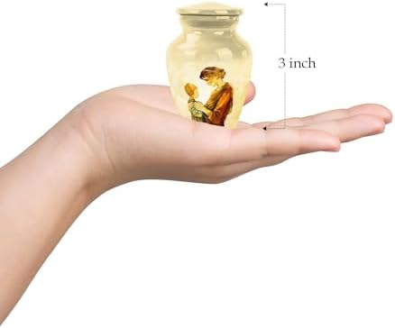 3 Inch Small Urn - Decorative Ashes Urn for Human