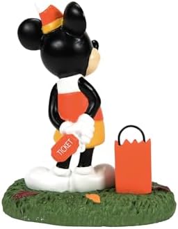 Department 56 Disney Village Halloween Mickey Mouse Buys a Ticket Figurine