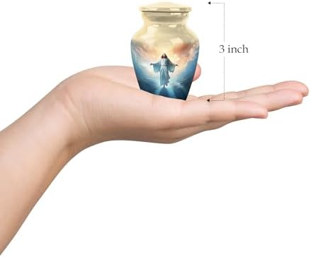 Miniature Urns for Ashes Keepsakes - Pack of 4