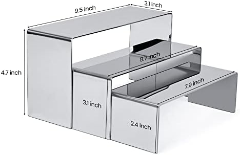 K KAIDIYIN Purse Display Stand Set of 3
