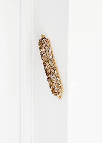 Grapes on Vine Mezuzah Case 6 Inch Decor