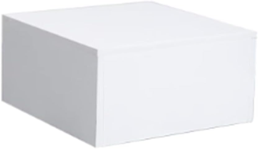 Square Display Riser Stand - 80x80x30 cm White