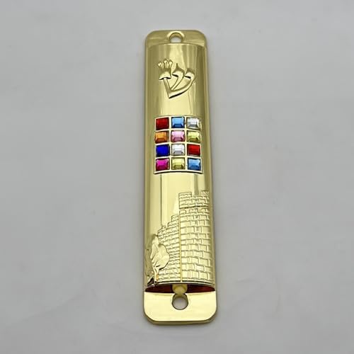 5 Piece Mezuzah Plaque for Door Home Decoration