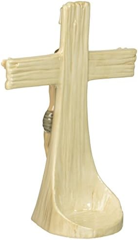 Cosmos 2040 Fine Porcelain Jesus Figurine Tea Light Holder