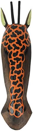 Things2Die4 Hand-Painted Giraffe Wall Sculpture