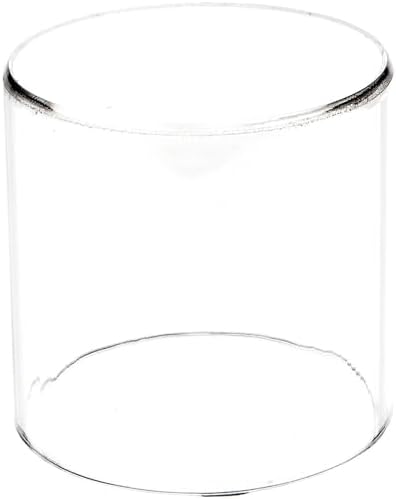 Plymor Clear Acrylic Round Cylinder Display Riser 4 Inch