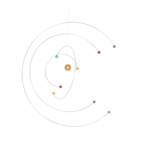 Balanced Dynamic Atom Mobile for Home Decor