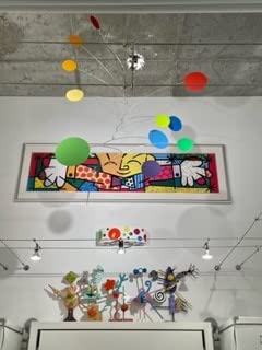 Le Parme Metal Mobile Modern Art Mobile