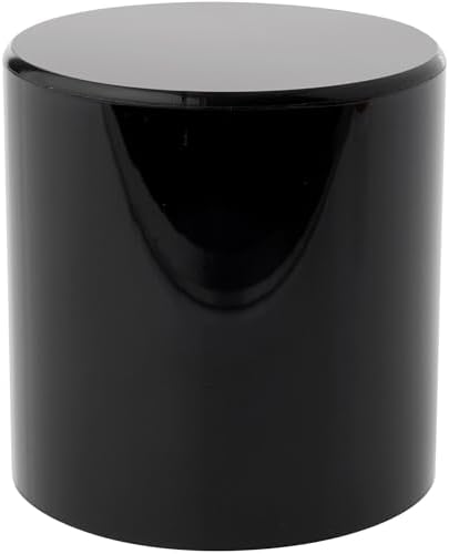 Plymor Black Acrylic Round Cylinder Display Riser 4x4