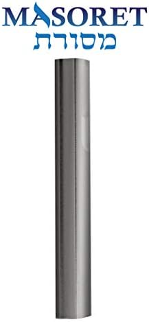 MASORET 3-Piece Aluminum Mezuzah Scroll Holder Case