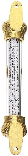 Happyyami Metal Mezuzah Scroll Door Decor