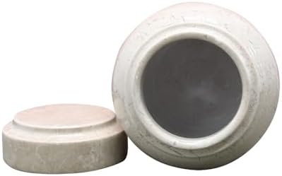 Elegant Marble Cremation Urn for Small Ashes