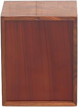 Rosewood Brass Cross Urns for Male and Female