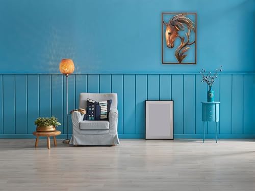 GAUMAANLEI Unique Handcrafted Metal Horse Head Wall Art