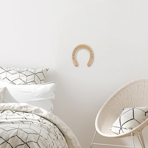 WOFASHPURET Cast Iron Horseshoe Wall Decor