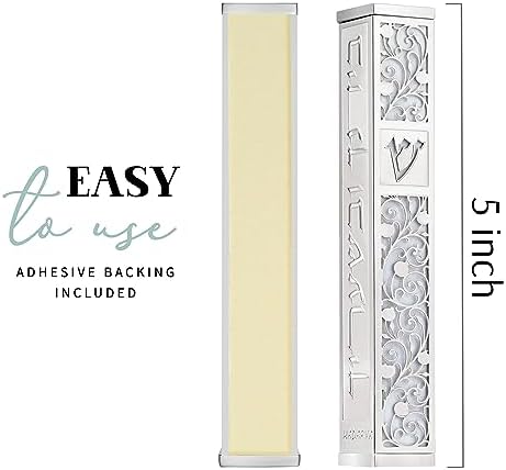 SURI Mezuzah Door Ornament - Modern Jerusalem Design