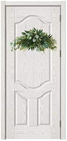 SilkTem 275 Inch Floral Swag Wreath