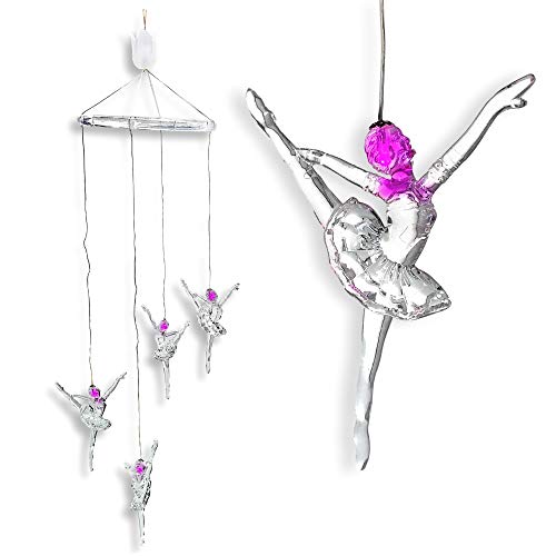 Ballerina Decor Lighted Mobile Night Light 8-16 Inches