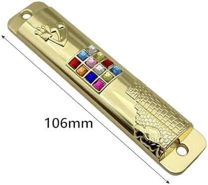 5 Piece Mezuzah Plaque for Door Home Decoration