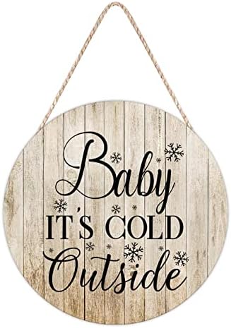 Farmhouse Front Door Hanger Funny Wood Sign 12x12