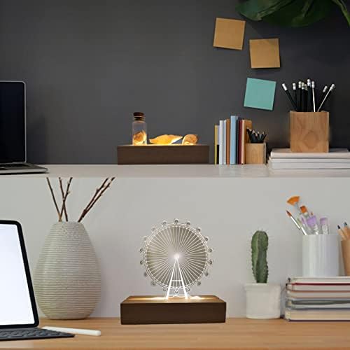 6 Inch Rectangle LED Lighted Display Base Stand