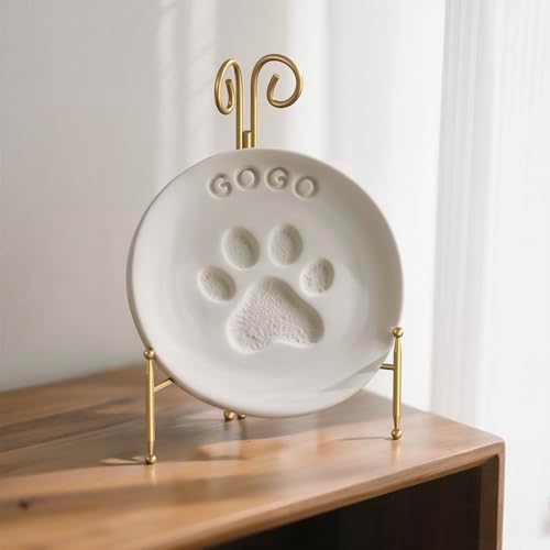 Foldable Metal Plate Stand for Home Decor