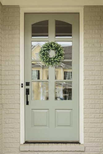 20 Inch Artificial Eucalyptus Wreath for Front Door