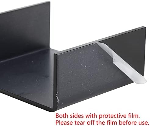 Hedume 9-Piece Black Acrylic Display Riser Set