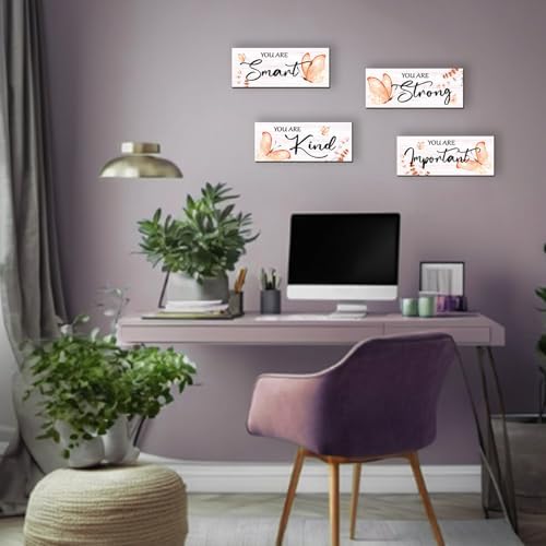DONFENTHY 4 Pcs Butterfly Wall Decor Set