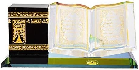 AYNEFY Muslim Crystal Kaaba Model for Desk Decoration