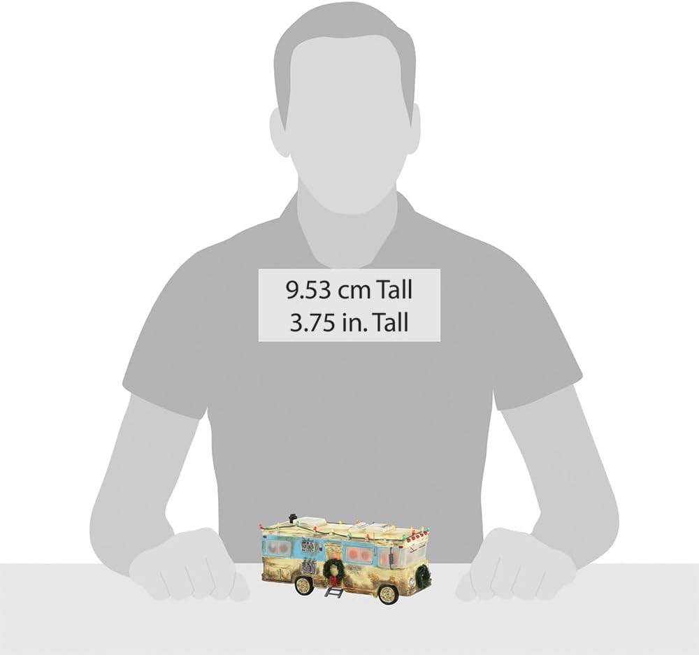 Department 56 Snow Village Cousin Eddie RV Figurine 787 Inch