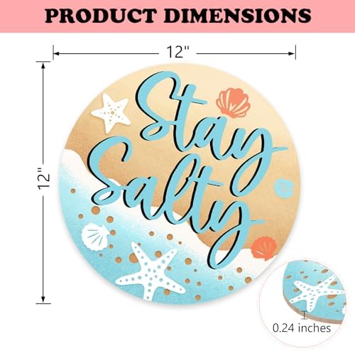 Bolisom Spring Summer Sea Front Door Sign