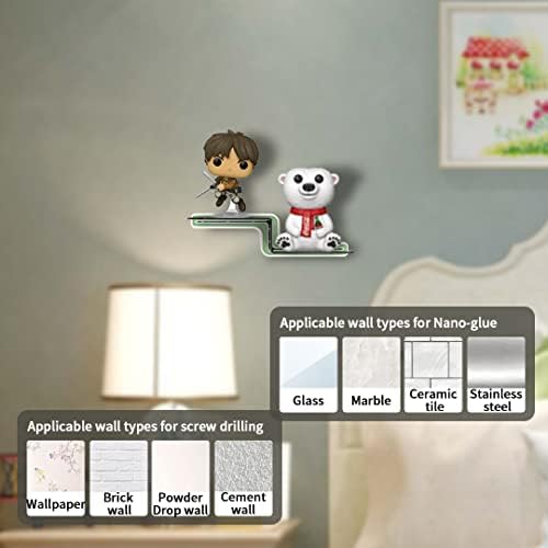 YODAR 5 Pack Clear Acrylic Organizers for Funko Pop Figures