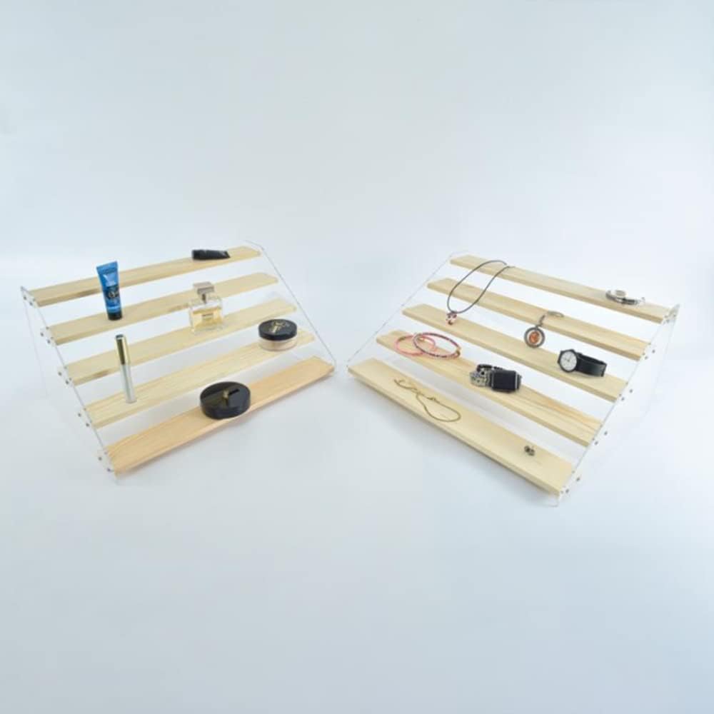 5 Tier Acrylic Display Stand for Figures and Crafts