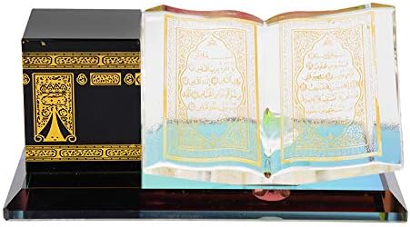 AYNEFY Muslim Crystal Kaaba Model for Desk Decoration