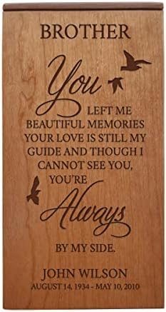 LifeSong Milestones Custom Engraved Urn for Adult Male Ashes