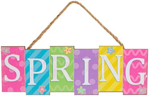 Craig Bachman Spring Wooden Block Style Sign