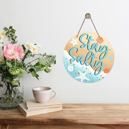 Bolisom Spring Summer Sea Front Door Sign