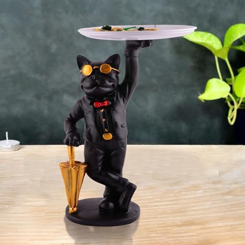 Stylish Resin Cool Dog Sculpture for Home Decor